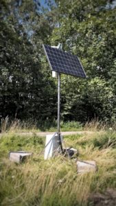 Ostrovní fotovoltaický systém pro kamerový dohled